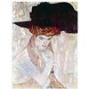 ArtPlaza Klimt Gustav The Black Hat Pannello Decorativo, Legno, Multicolore, 60x80 cm