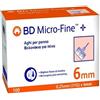 CORMAN SpA BD Micro-Fine + 0,25mm (31G) x 6mm 100 Pezzi