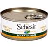 Schesir for dog in gelatina (pollo e aloe) - 6 lattine da 150gr.