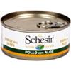 Schesir for dog in gelatina (pollo e aloe) - 18 lattine da 150gr.