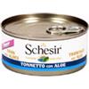 Schesir for dog in gelatina per cuccioli (tonno e aloe) - 6 lattine da 150gr.