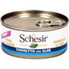 Schesir for dog in gelatina per cuccioli (tonno e aloe) - 18 lattine da 150gr.