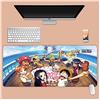 ITBT One piece Tappetino Mouse Gaming, Grande Anime Mouse Pad XXL 900x400mm Confortevole, Lavabile, 3mm Antiscivolo Tappetino Scrivania Supporto per Ufficio Computer, Adatto per computer e PC, X