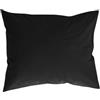Jotex Zack - Federa per cuscino, 80 x 80 cm, colore: Grigio/Nero