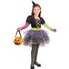 FIORI PAOLO Ciao Barbie Strega Multicolor Halloween Special Edition Costume Bambina 4-5 Anni