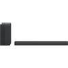 LG Altoparlante soundbar LG Soundbar S65Q 420W 3.1 canali, Meridian, DTS Virtual:X, NOVITÀ 2022 [S65Q.DEUSLLK]