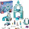 LEGO Disney Princess Il paese delle Meraviglie Ghiacciato di Anna ed Elsa, Castello di Frozen con 6 Mini Bamboline 43194