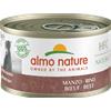 Almo Nature HFC Dog 95 gr Cibo Umido per Cani - NATURAL - Tonno Skipjack e Merluzzo - 12x95 gr