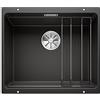 BLANCO ETAGON 500-U 525887 - Lavello per cucina, nero, mobile base da 60 cm