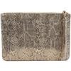 Eferri Pochette Donna Borsa Clutch Cavallino Borsetta Ragazza Borsa da sera Cerimonia Matrimonio Donna Beige