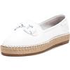 Carmela 160506, Espadrillas Donna, Bianco, 37 EU