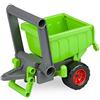 Lena 04214 EcoActives Trailer per Trattore per 2+ Anni Bambini, Verde