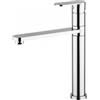 CM PRONTA CONSEGNA - SPEDIZIONE IMMEDIATA Miscelatore cucina con canna girevole Cromato ACQUAMIX CM GIUDECCA 9106 MISCCRM