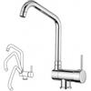 CM PRONTA CONSEGNA - SPEDIZIONE IMMEDIATA Miscelatore cucina sottofinestra finitura Cromato ACQUAMIX CM SIRO 9210 MISCCRM