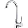 CM PRONTA CONSEGNA - SPEDIZIONE IMMEDIATA Miscelatore cucina con canna girevole finitura Cromato ACQUAMIX CM CAPRI 9213 MISCCRM