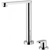 CM PRONTA CONSEGNA - SPEDIZIONE IMMEDIATA Miscelatore cucina con comando remoto canna con sistema abbattibile sottofinestra finitura Cromato ACQUAMIX CM CHERADI 9230 MISCCRM