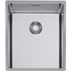CM PRONTA CONSEGNA - SPEDIZIONE IMMEDIATA Lavello da Incasso 1 Vasca 38 x 44 cm Sottotop Acciaio Inox Satinato IN-TECH CM 017301.X0.01.2016