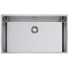 CM PRONTA CONSEGNA - SPEDIZIONE IMMEDIATA Lavello da Incasso 1 Vasca 74 x 44 cm Filotop Slim Acciaio Inox Satinato IN-TECH CM 017316.X0.01.2098