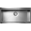 CM PRONTA CONSEGNA - SPEDIZIONE IMMEDIATA Lavello da Incasso 1 Vasca 86 x 45 cm Sottotop Acciaio Inox Satinato SUPERIOR CM 015503.X0.01.2063