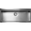 CM PRONTA CONSEGNA - SPEDIZIONE IMMEDIATA Lavello da Incasso 1 Vasca 100 x 45 cm Sottotop Acciaio Inox Satinato SUPERIOR CM 015506.X0.01.2063