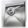 CM PRONTA CONSEGNA - SPEDIZIONE IMMEDIATA Lavello da Incasso 1 Vasca 55 x 50 cm Slim Acciaio Inox Satinato Versione Sinistra SPACE CM 012860.S2.01.2033 012860SCSSP