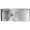 CM PRONTA CONSEGNA - SPEDIZIONE IMMEDIATA Lavello da Incasso 1 Vasca con Gocciolatoio 116 x 50 cm Slim Acciaio Inox Satinato Vasca a Sinistra SPACE CM 012869.S2.01.2033 012869SCSSP