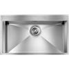 CM PRONTA CONSEGNA - SPEDIZIONE IMMEDIATA Lavello da Incasso Monovasaca 86 x 50 cm Slim Acciaio Inox Satinato con Fascia Miscelatore FOCUS MIX CM 015224.X2.01.2033 015224XCSSP