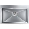 CM PRONTA CONSEGNA - SPEDIZIONE IMMEDIATA Lavello da Incasso Monovasaca 77 x 50 cm Slim Acciaio Inox Satinato con Fascia Miscelatore GLAMOUR MIX CM 012823.X2.01.2033 012823XCSSP