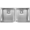 CM PRONTA CONSEGNA - SPEDIZIONE IMMEDIATA Lavello da Incasso 2 Vasche 89 x 45 cm Filotop Acciaio Inox Satinato PYPER CM 01535B.X0.01.2063 01535BXCSSP