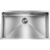 CM PRONTA CONSEGNA - SPEDIZIONE IMMEDIATA Lavello da Incasso Monovasaca 77 x 45 cm Slim Acciaio Inox Satinato FILORAGGIATO CM 012026.X0.01.2018 012026XCSSP