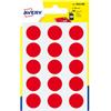 AVERY Blister 90 etichetta adesiva t PSA19R onda PSA rosso Ã˜19mm A