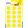 AVERY Blister 90 etichetta adesiva t PSA19J onda PSA giallo Ã˜19mm