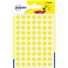 AVERY Blister 490 etichetta adesiva PSA08J tonda PSA giallo Ã˜8mm