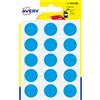 AVERY Blister 90 etichetta adesiva t PSA19B onda PSA blu Ã˜19mm Ave