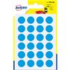 AVERY Blister 168 etichetta adesiva PSA15B tonda PSA blu Ã˜15mm Av
