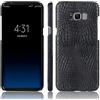 zl one Telefono Caso per Samsung Galaxy S8 Plus,Custodia PU Coccodrillo Pelle Copertura Back Case Cover-Nero