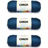 Caron Simply Soft Ocean - Gomitolo di filato acrilico, 3 confezioni da 170 g, 4 medi (pettinati), 300 m, per lavori a maglia/uncinetto