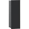 Emco Asis 2.0 973427531 - Armadietto da Bagno a Incasso per scopino WC, in Vetro Nero