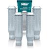 Sillar Filtro acqua di ricambio per macchine da caffè - compatibile con Krups F088 NIRF700 Pro Aqua, Nivona e Melitta | Cartuccia a carbone attivo set 4 pezzi | Aumenta la durata dell'apparecchio