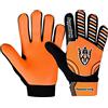 Keeperking Guanti da Portiere Claw 2.0 per Bambini, Ragazzi e Ragazze, Guanti da Calcio, Guanti da Tormann, Misura 3-7 (Arancia, 7)