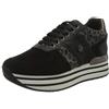 Lumberjack Hilda, Scarpe con Lacci Donna, Nero, 40 EU