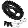 Runup Carbonio Steel 1M 36T 38T 40T ruota dentata principale per parti di aggiornamento 1/8 Tra-xxas Revo 2.5 3.3 Slayer 3.3 Slayer Pro 4X4 (38T)