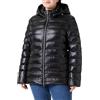 Geox W Zosma Long Jkt Giacca, Nero, 42 Donna