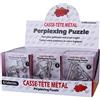 Holzsammlung Set da 24 Rompicapo Metallo, Giochi Rompicapo Gioco Intelligenza, Classico Rompicapi Giocattoli, Giocattolo Educativo Metal IQ Puzzle Rompicapo Regalo per Adulti Bambini Adolescenti
