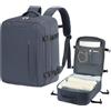 Lossga Zaino per Easyjet 45x36x20 Bagaglio a Mano Zaino da Viaggio Aereo Borsa Viaggio Zaini Cabina Cabin Bag