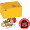 HELLA 6PT 009 107-151 Sensore, Temperatura refrigerante, 1a... poli