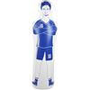 Leapiture 40x160 Cm Pratica Manichino Punzonatura Manichino Gonfiabile Tumbling Training Manichino Per Sport All'aria Aperta Pratica di Calcio(Blu)