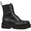 New Rock M.NEWMILI083 S14 - Stivali, in metallo, unisex, Nero , 41 EU