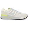 PREMIATA uomo LANDECK 6629 scarpa sneakers in camoscio e mesh bianco