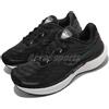 Saucony Triumph 19 2E Wide Black White Women Running Sports Shoes S1067910